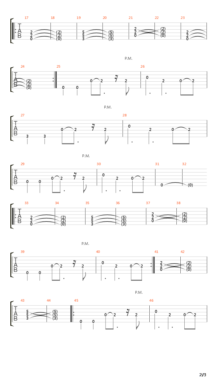 Black吉他谱