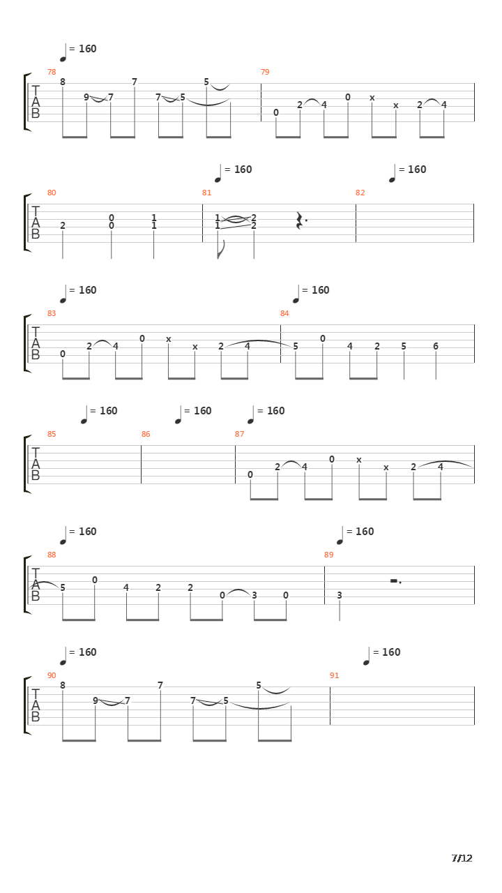 Hukka Mero吉他谱