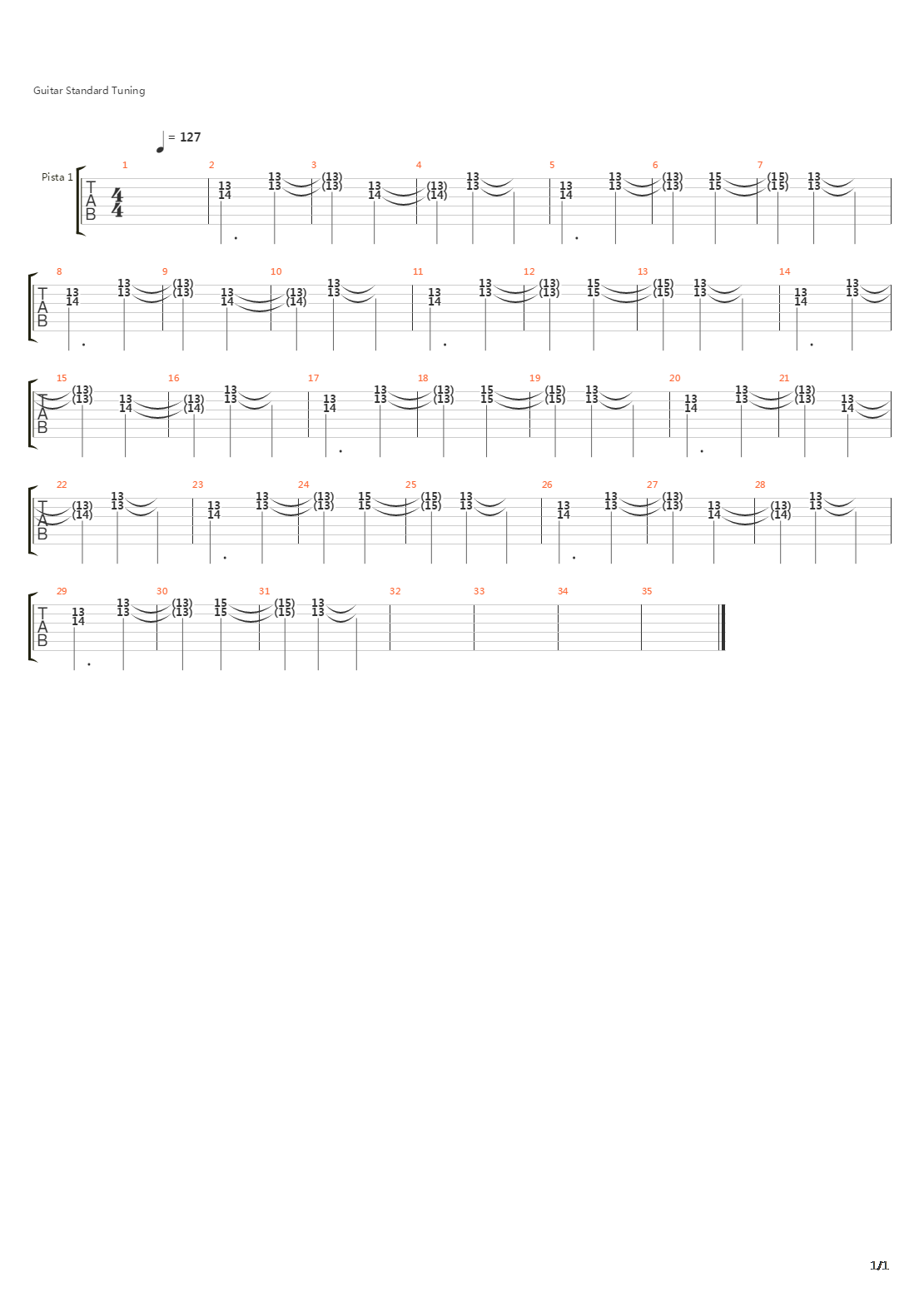 Foundations吉他谱
