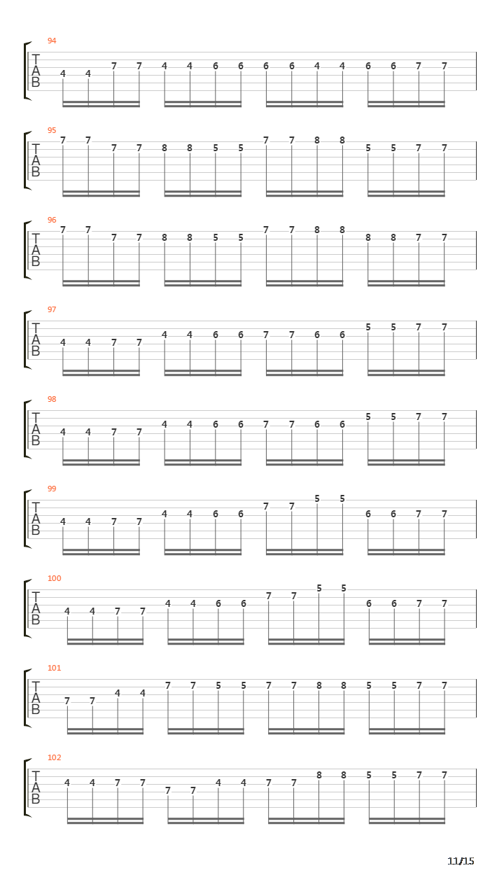 1986吉他谱