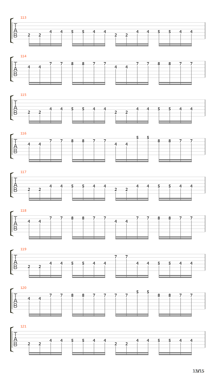 1986吉他谱