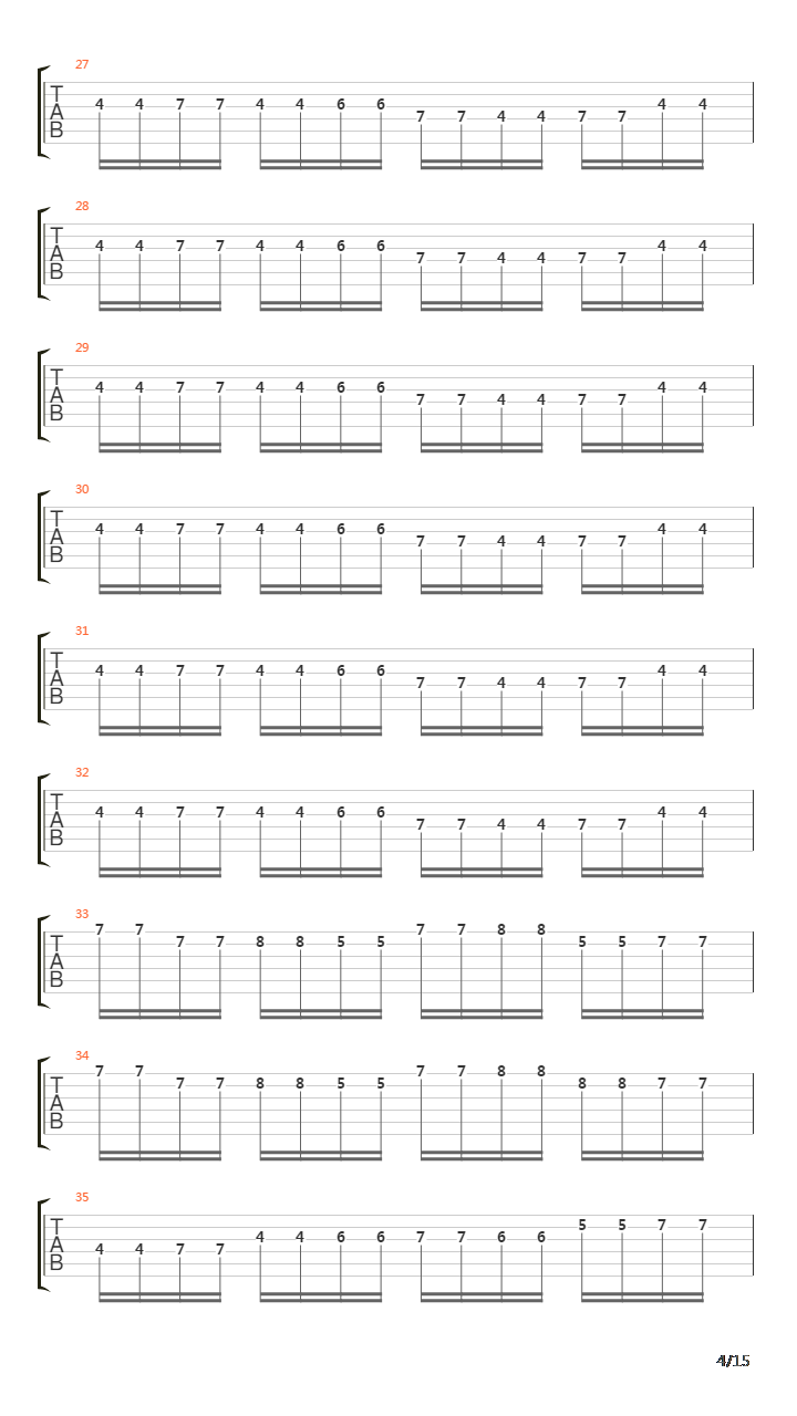 1986吉他谱