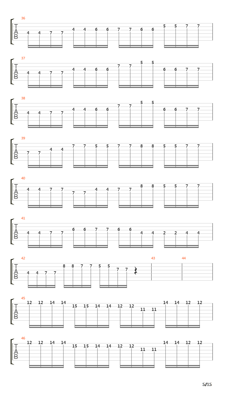 1986吉他谱