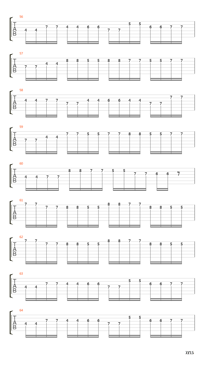 1986吉他谱