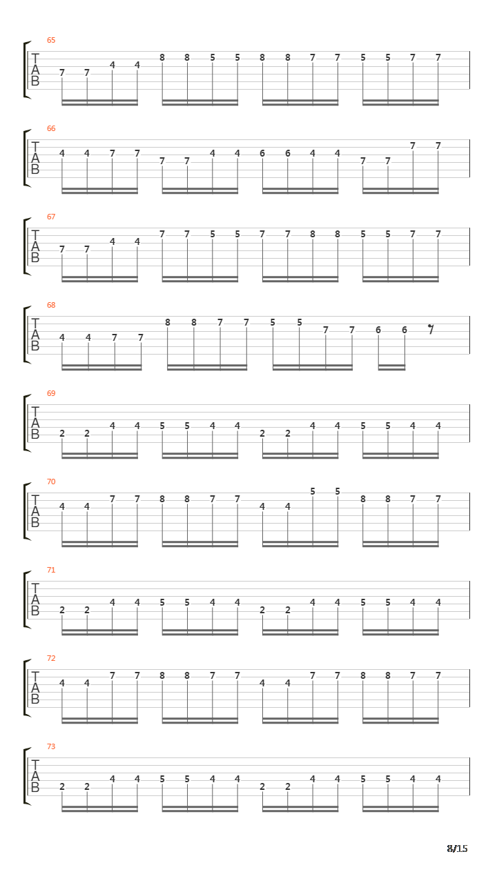 1986吉他谱