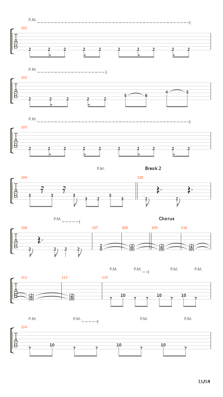 Furytale吉他谱