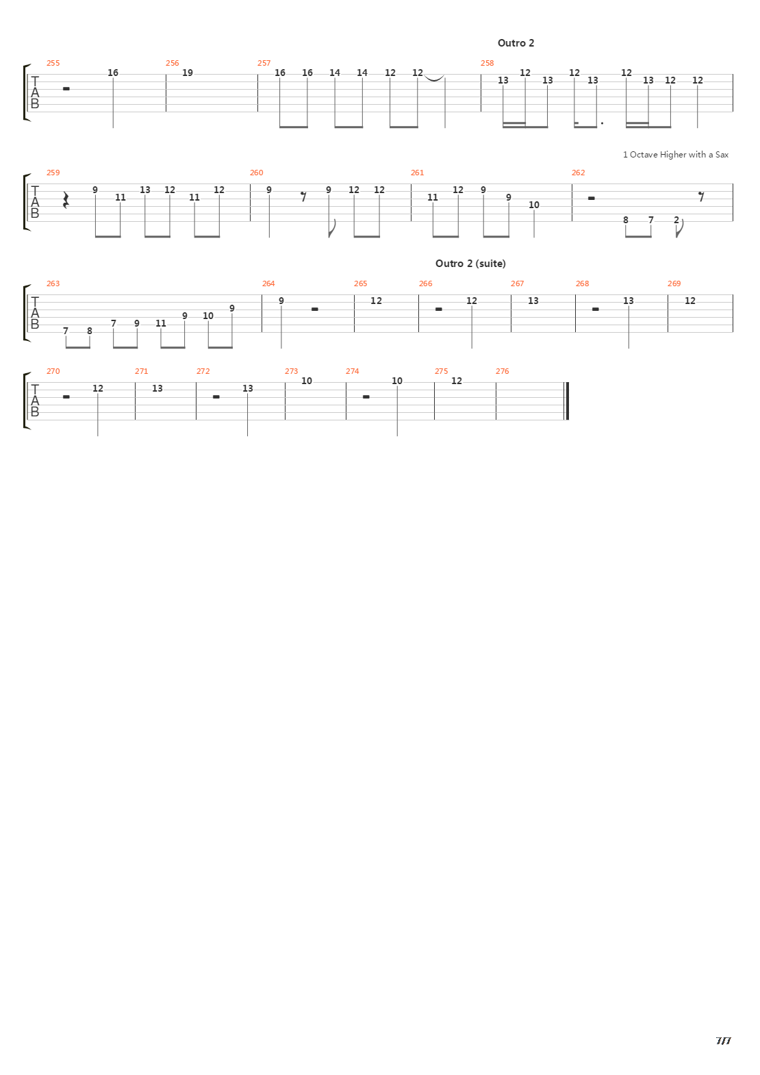 Sing A Song Of Song吉他谱