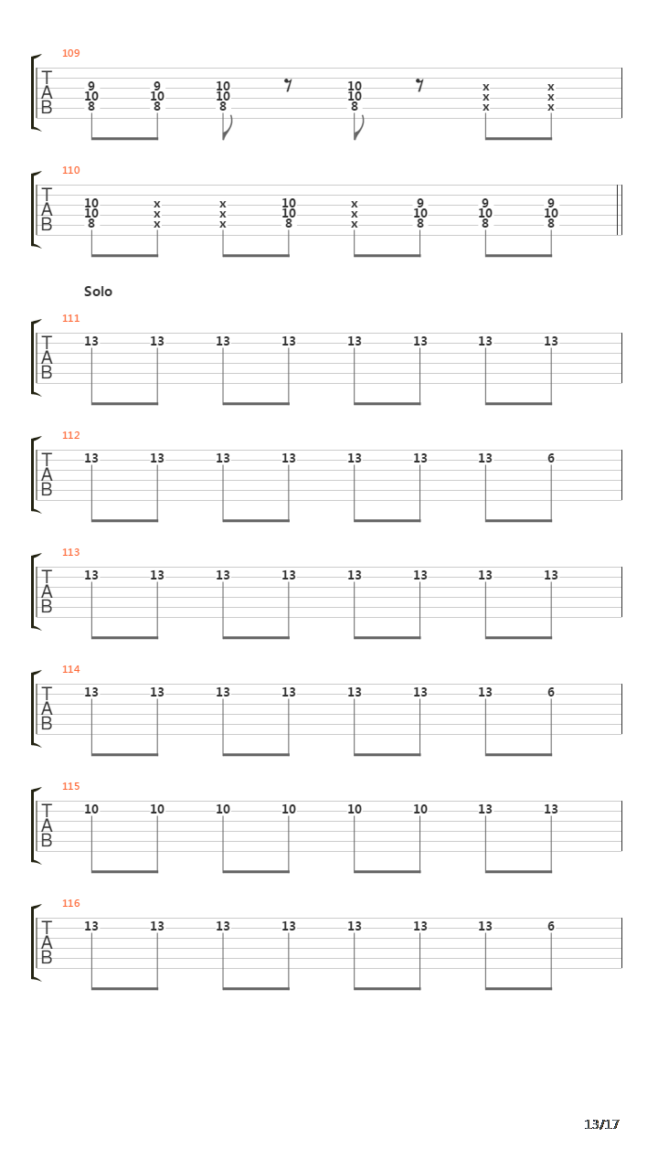 Deiche吉他谱