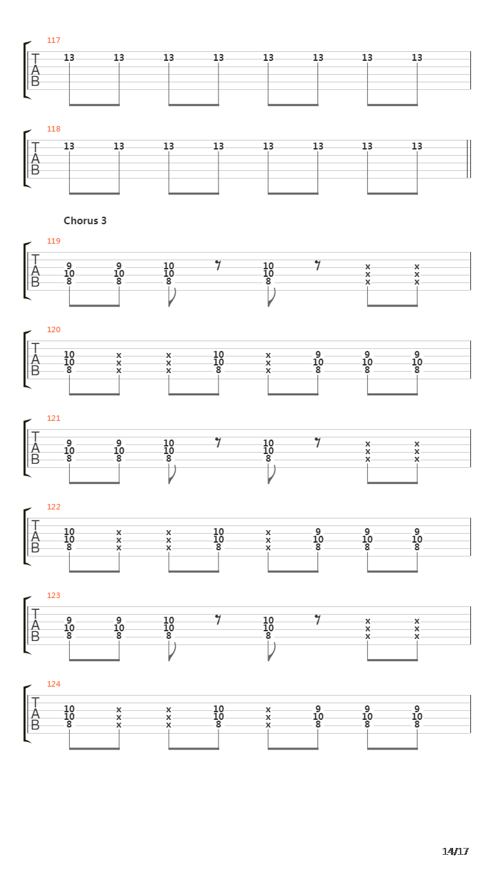 Deiche吉他谱