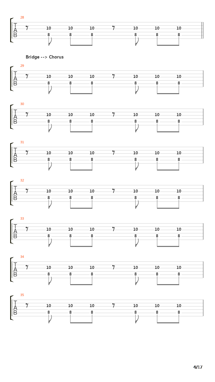 Deiche吉他谱