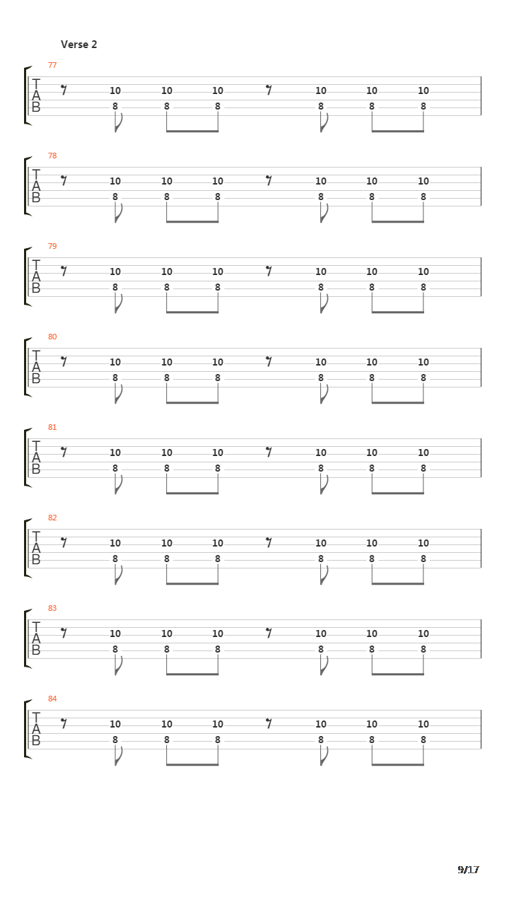 Deiche吉他谱