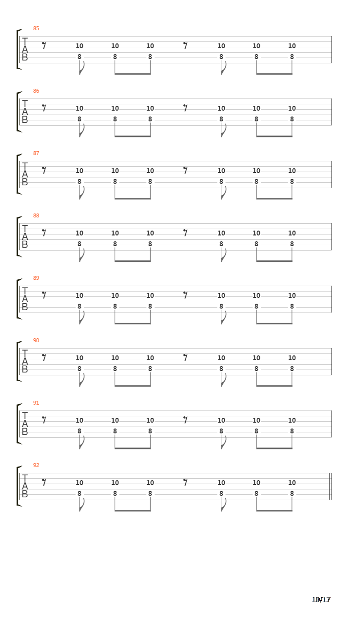 Deiche吉他谱