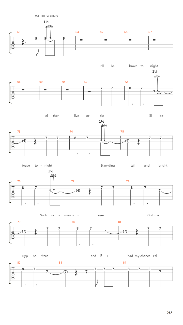 Kennedy吉他谱