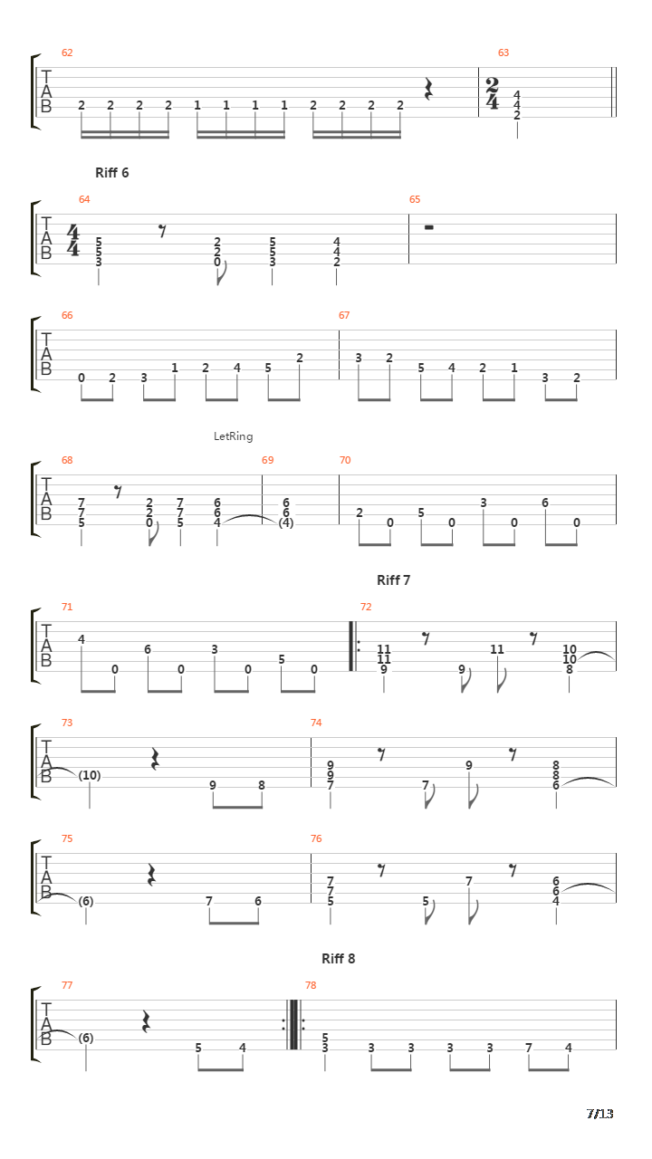 Hate That Never Set吉他谱