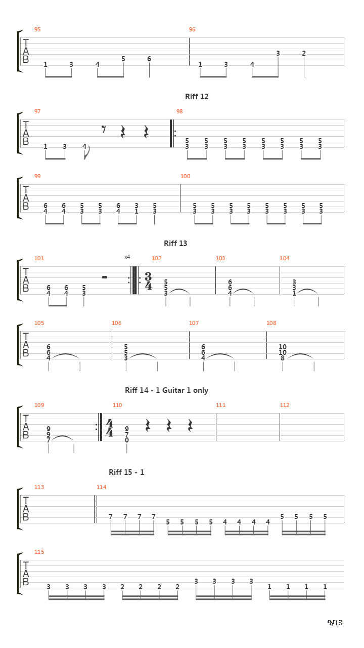 Hate That Never Set吉他谱