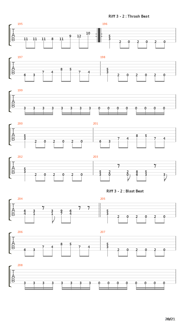 The Prey吉他谱