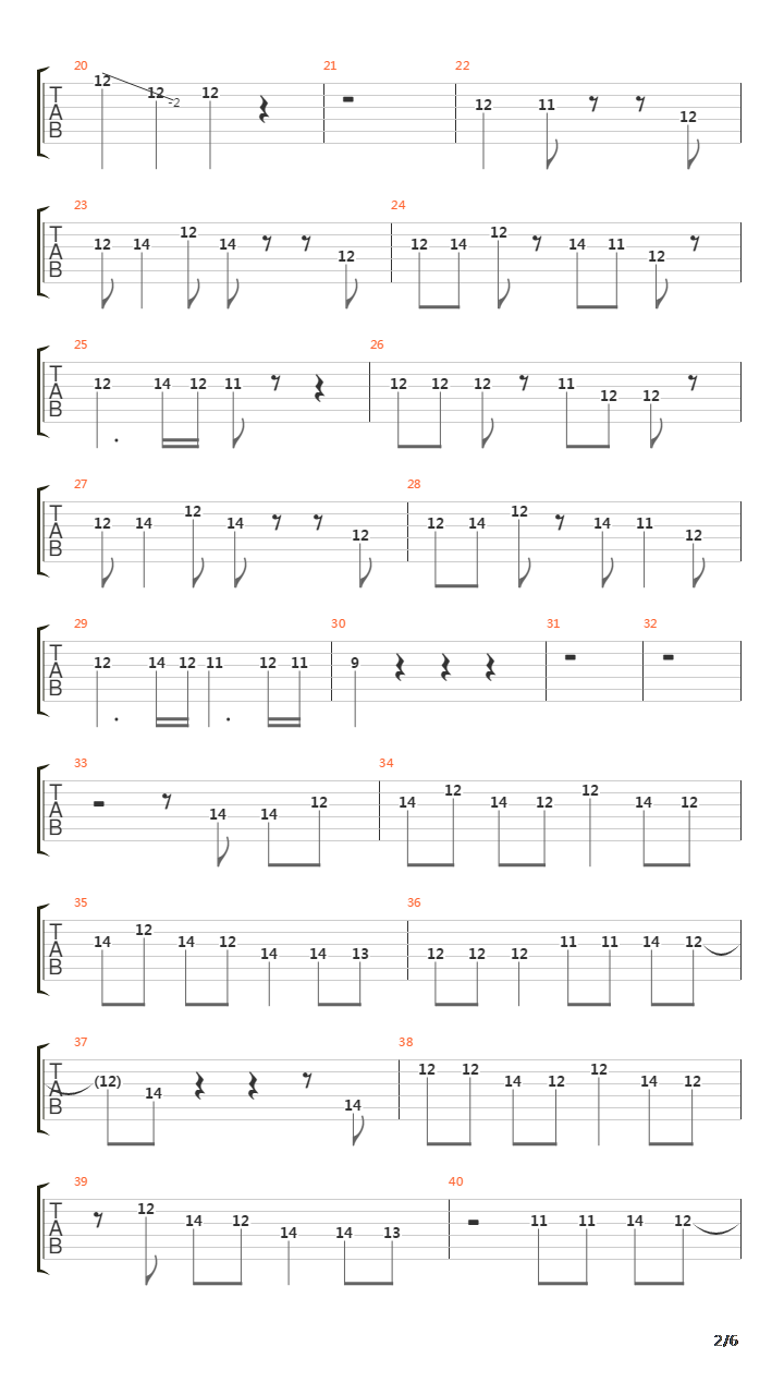 Jutlandia吉他谱