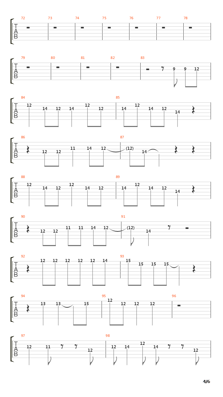 Jutlandia吉他谱