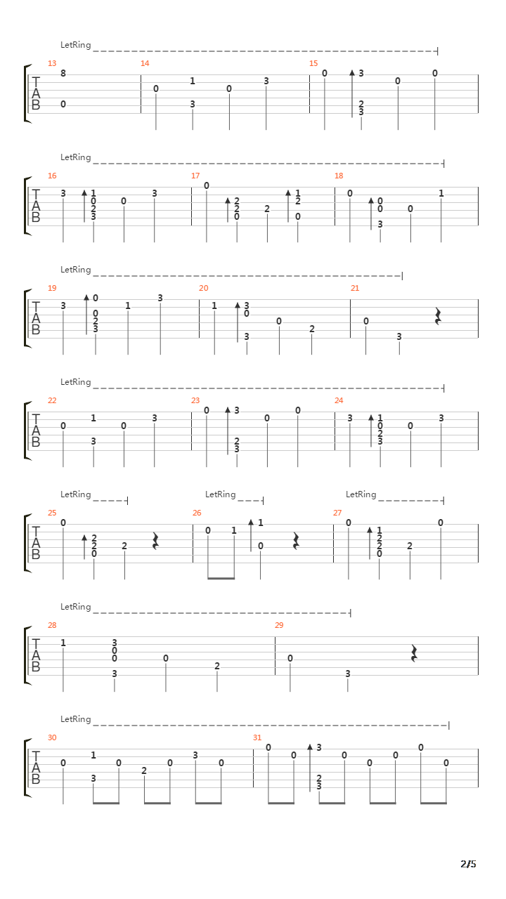 A Passage Of Life吉他谱