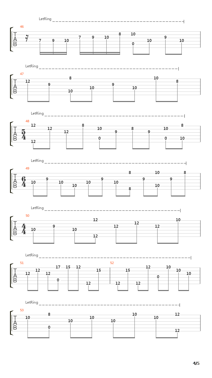 A Passage Of Life吉他谱