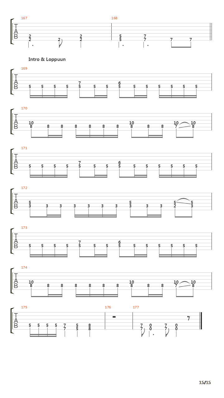 Conqueror吉他谱