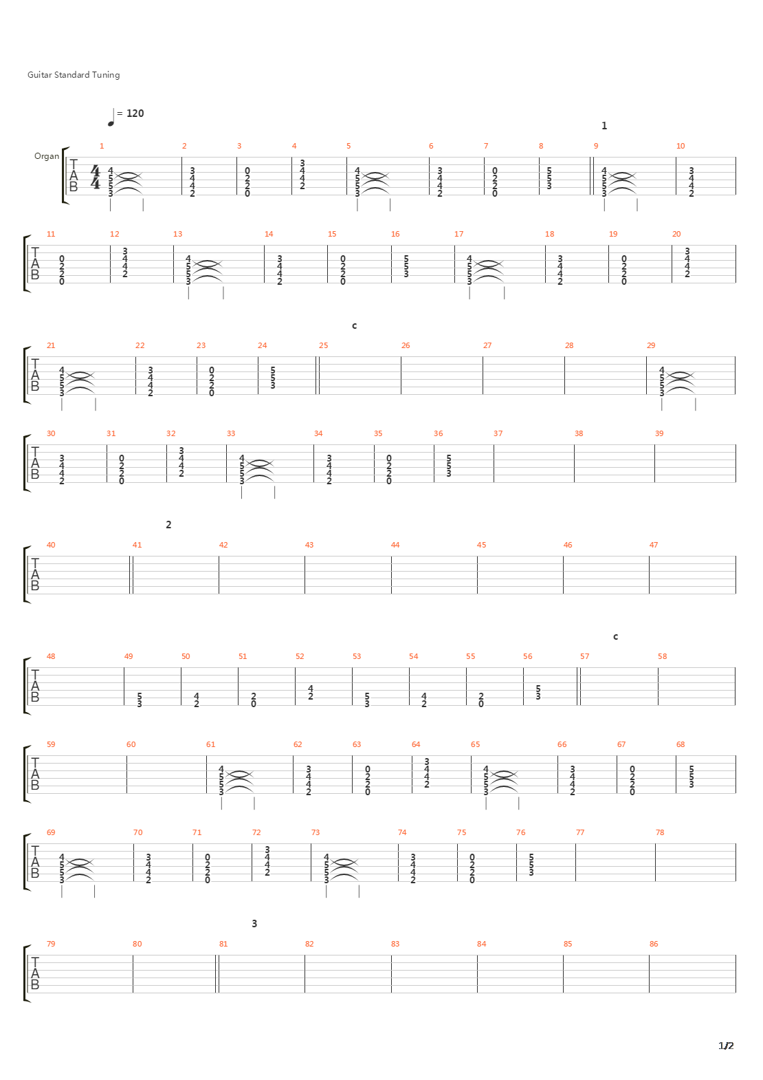 As Above So Below吉他谱