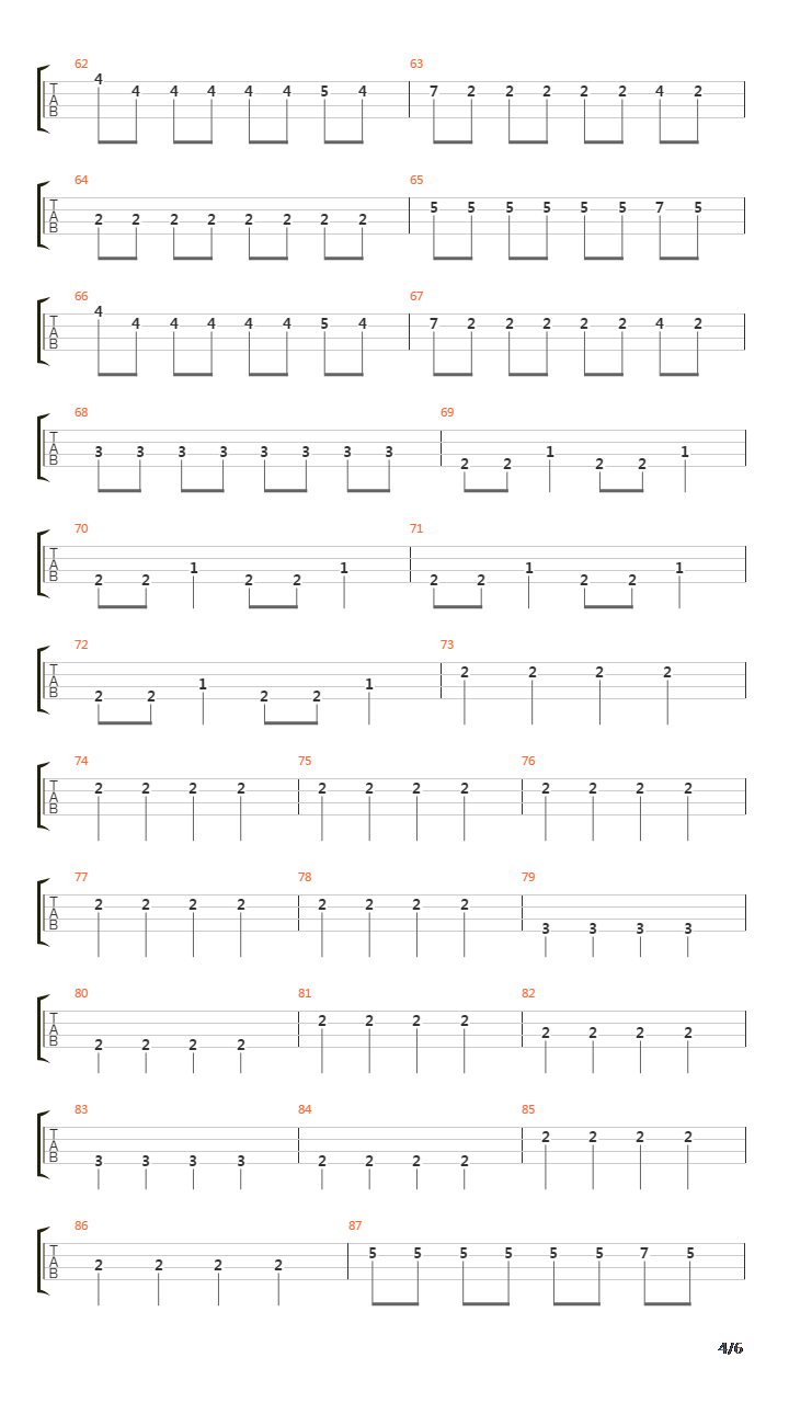 As Above So Below吉他谱