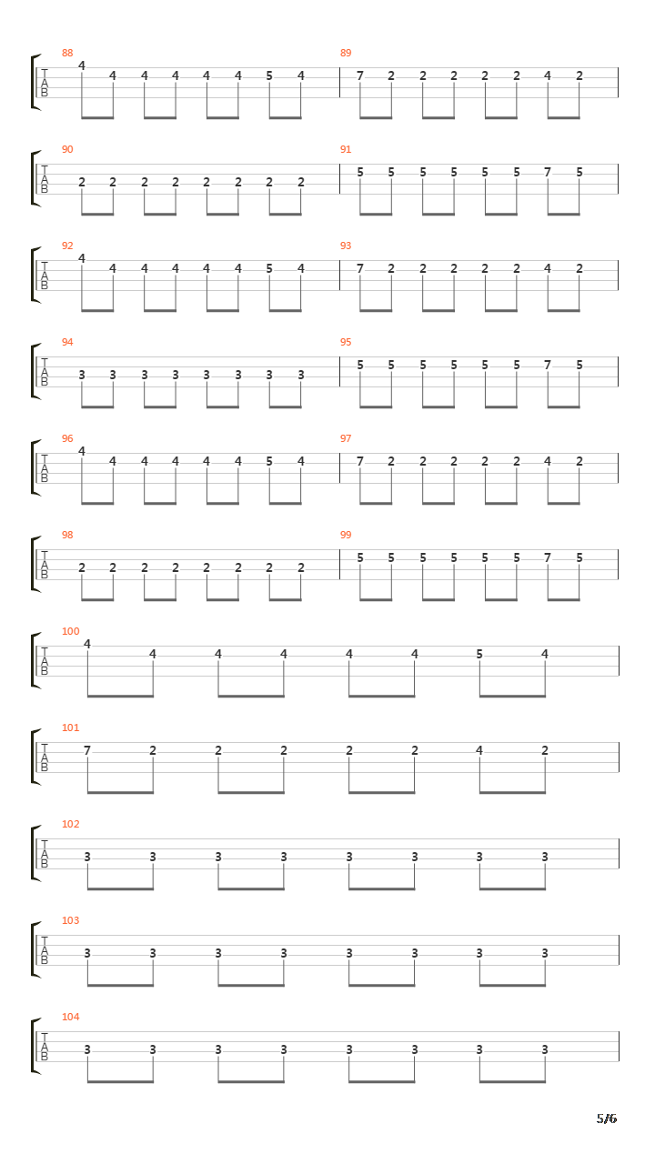 As Above So Below吉他谱