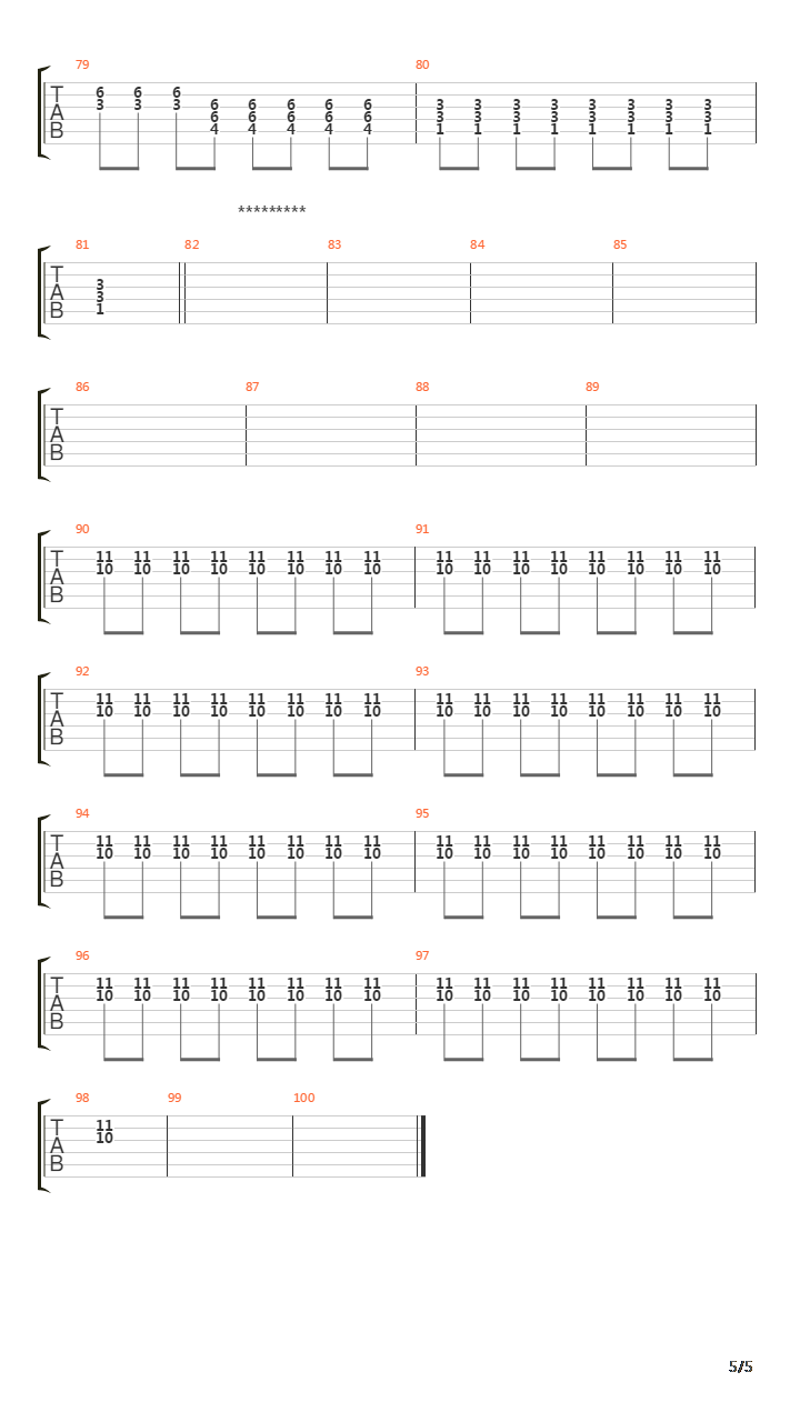 Hall Of Records吉他谱