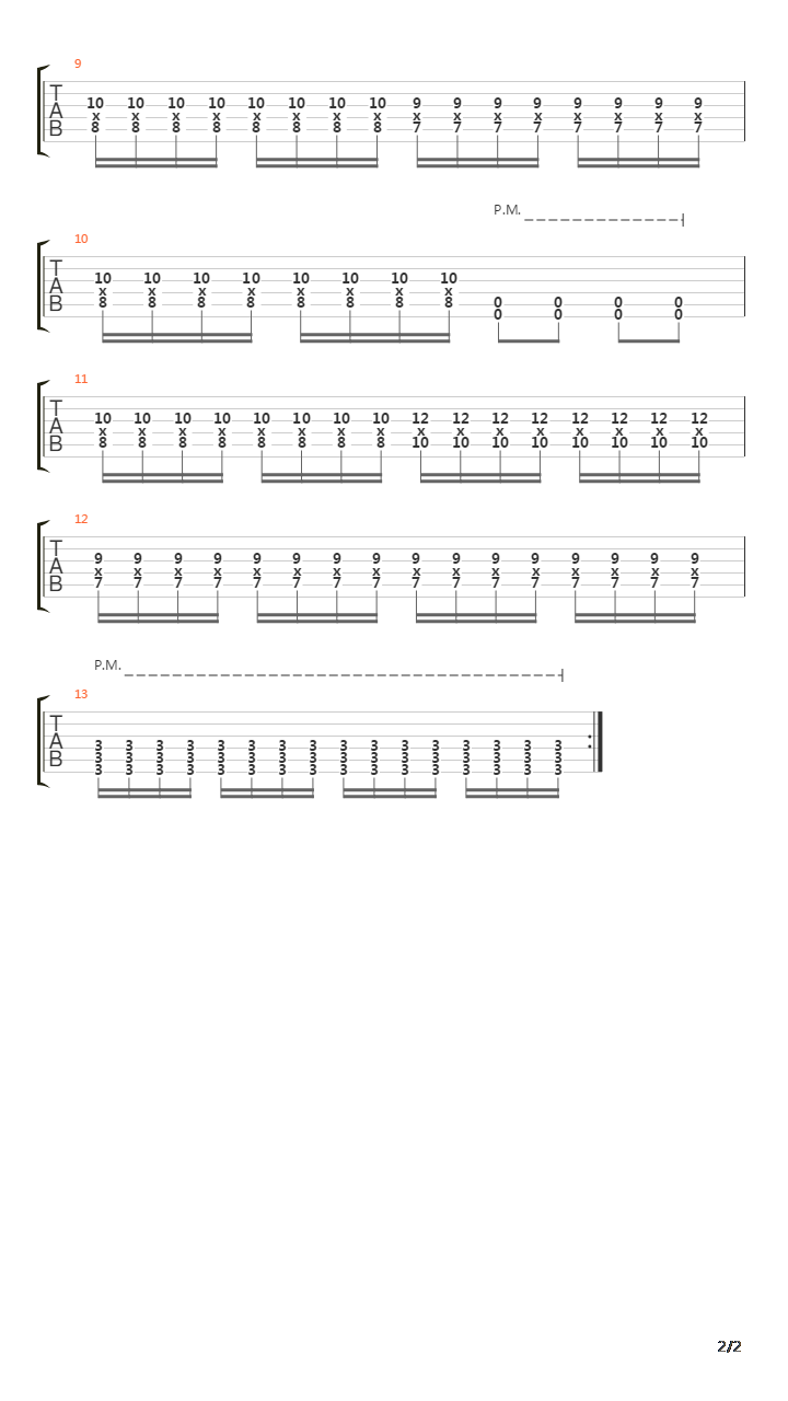 Banished吉他谱