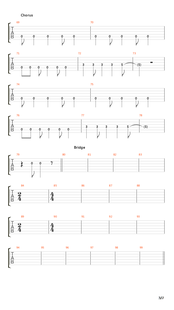 Phantom吉他谱