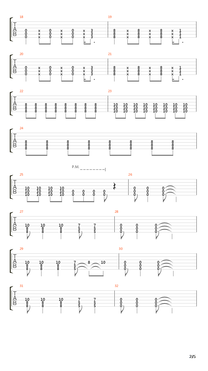 Terbang吉他谱