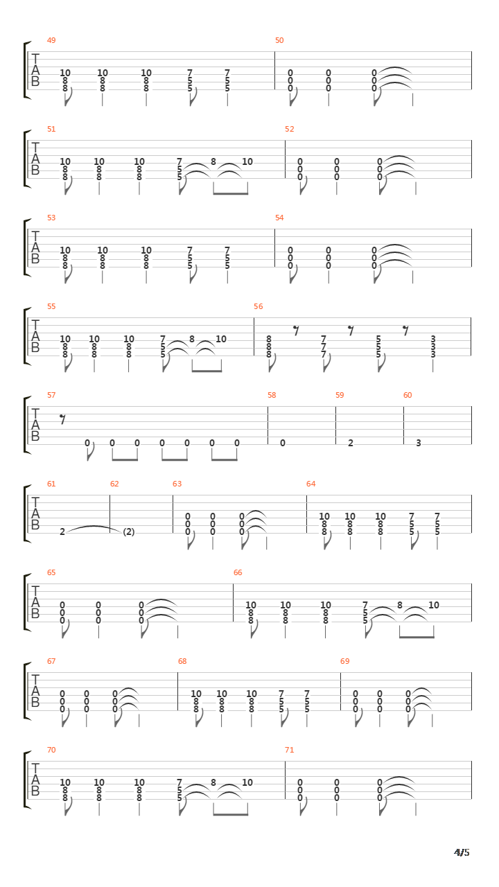 Terbang吉他谱