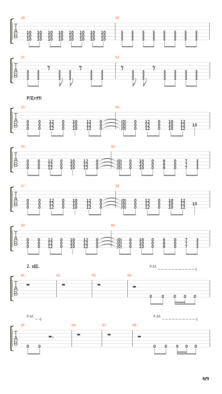 Helvetist Itn吉他谱