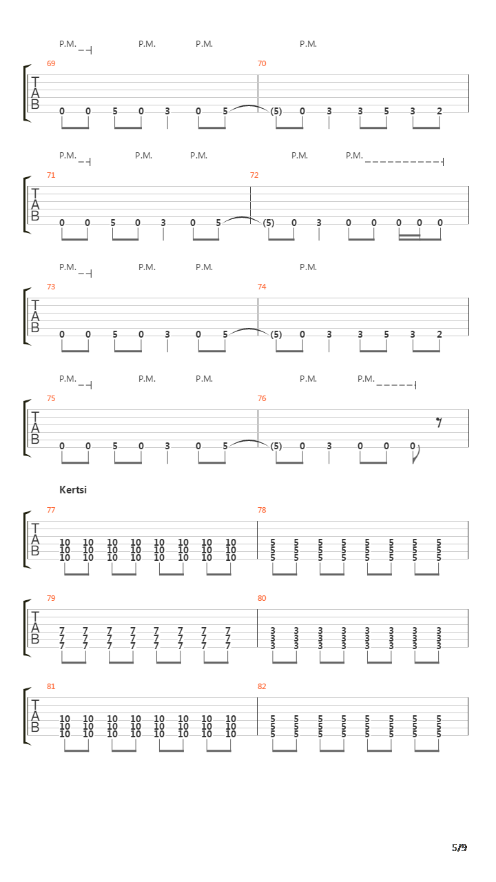 Helvetist Itn吉他谱