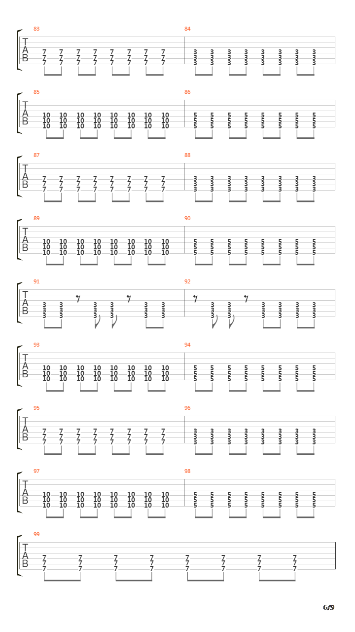 Helvetist Itn吉他谱