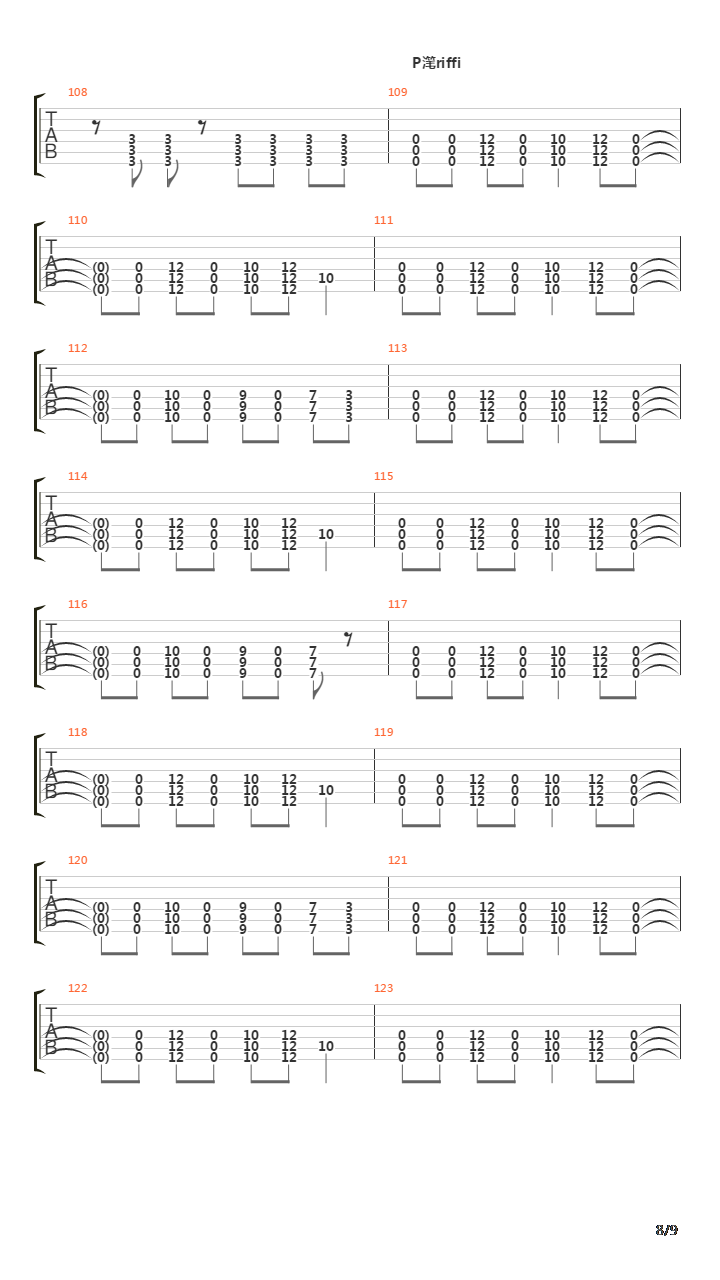 Helvetist Itn吉他谱