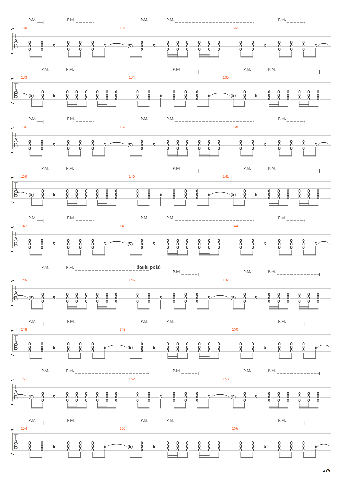 Kaksonen吉他谱