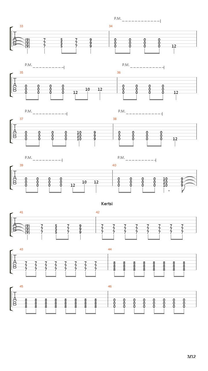 Kaksonen吉他谱
