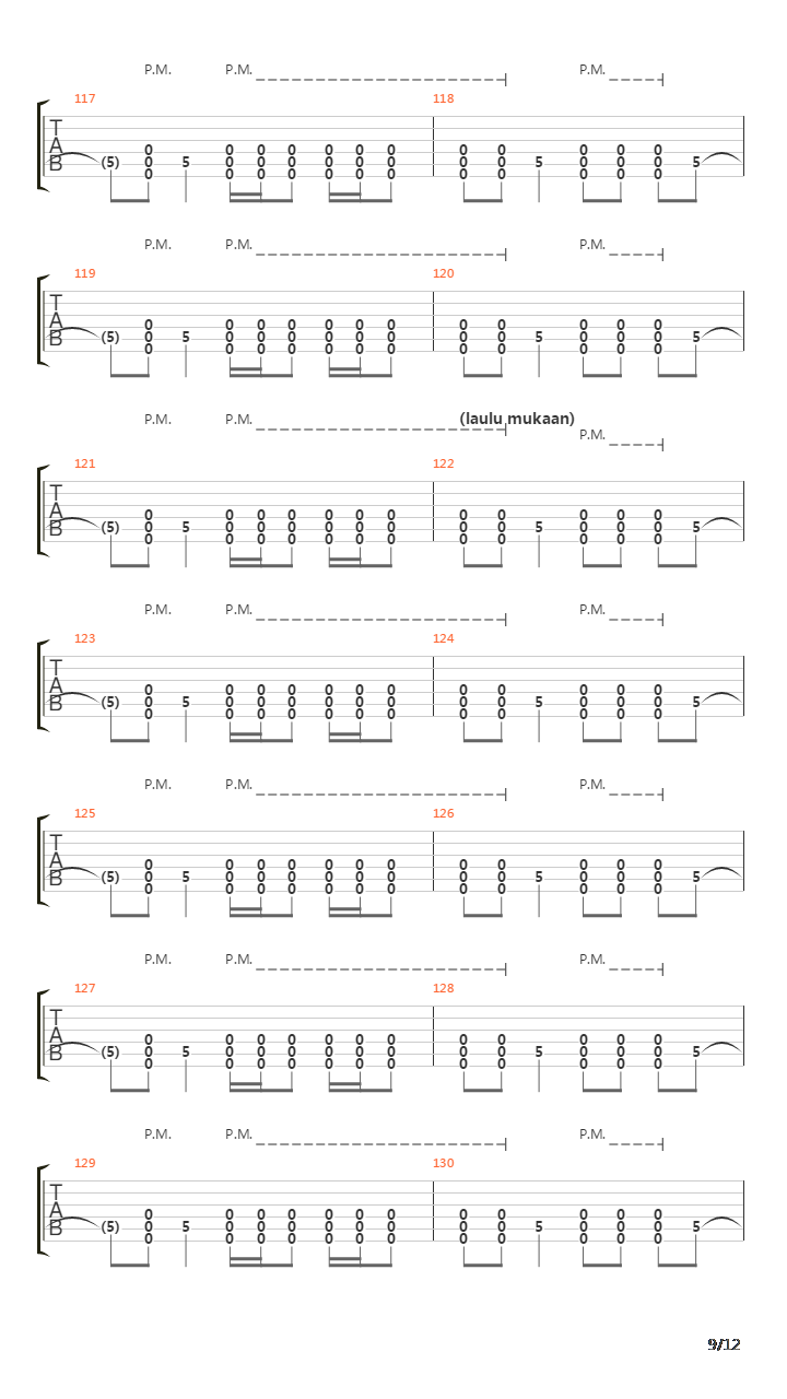 Kaksonen吉他谱