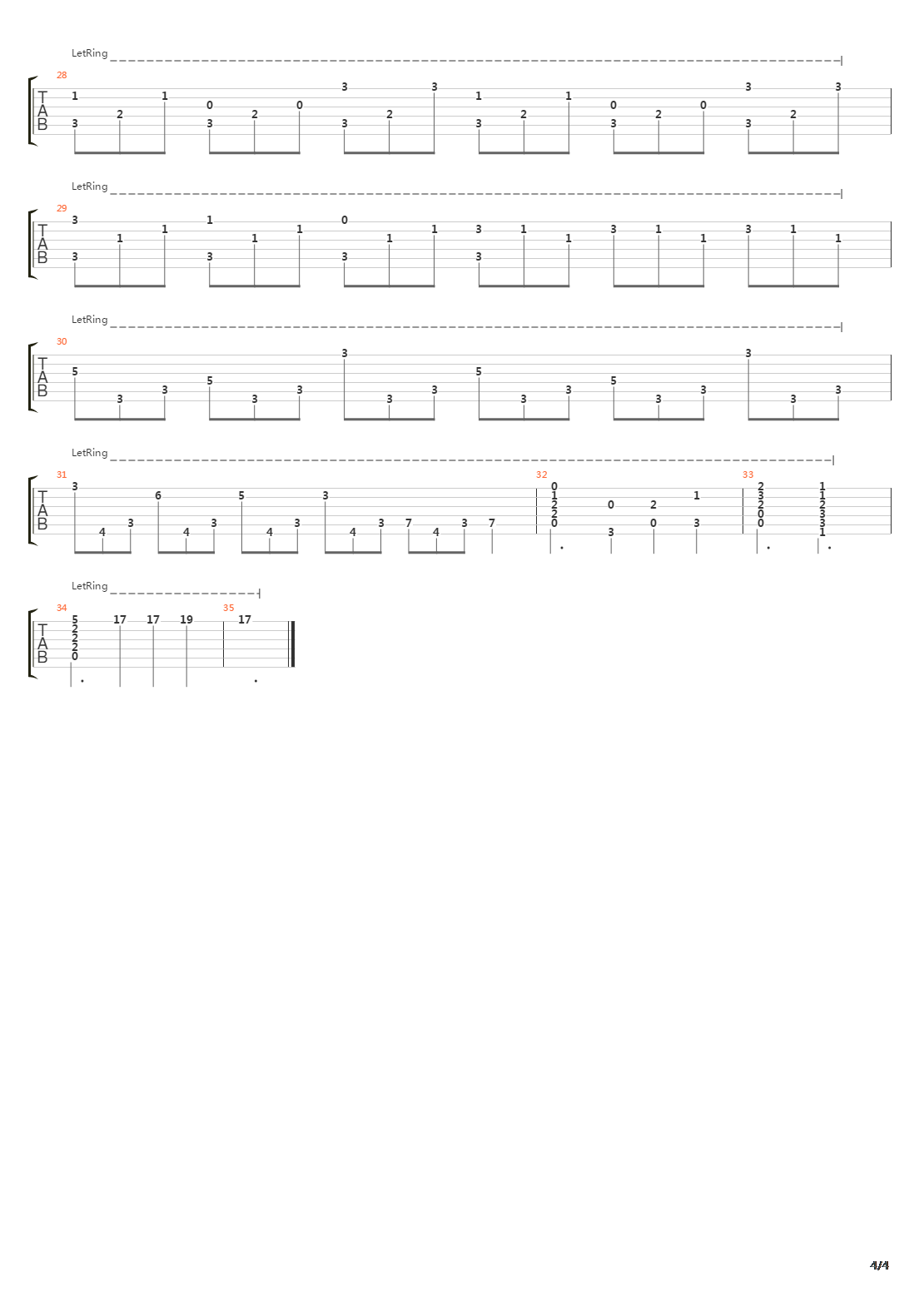 The Sunlit Earth吉他谱