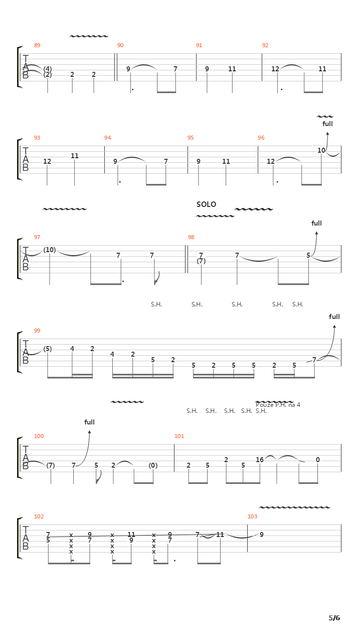 Zakonem Vladnou吉他谱