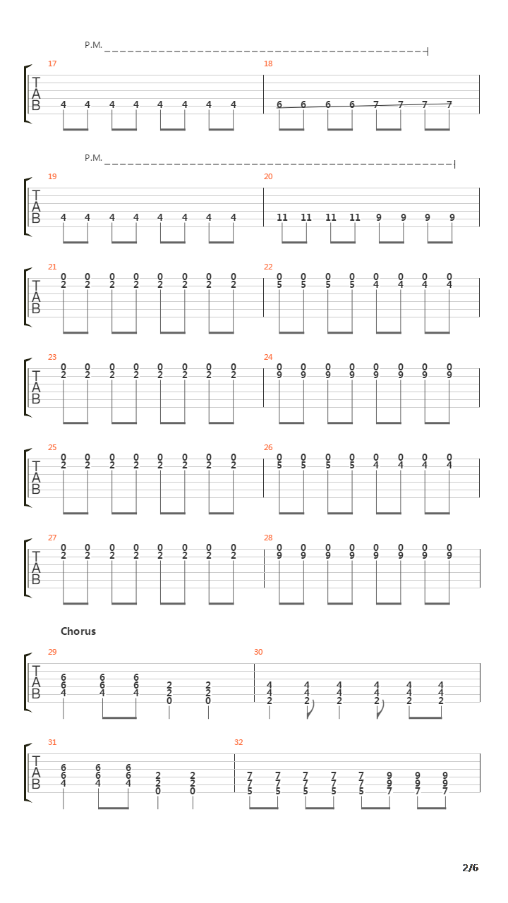 Mine吉他谱