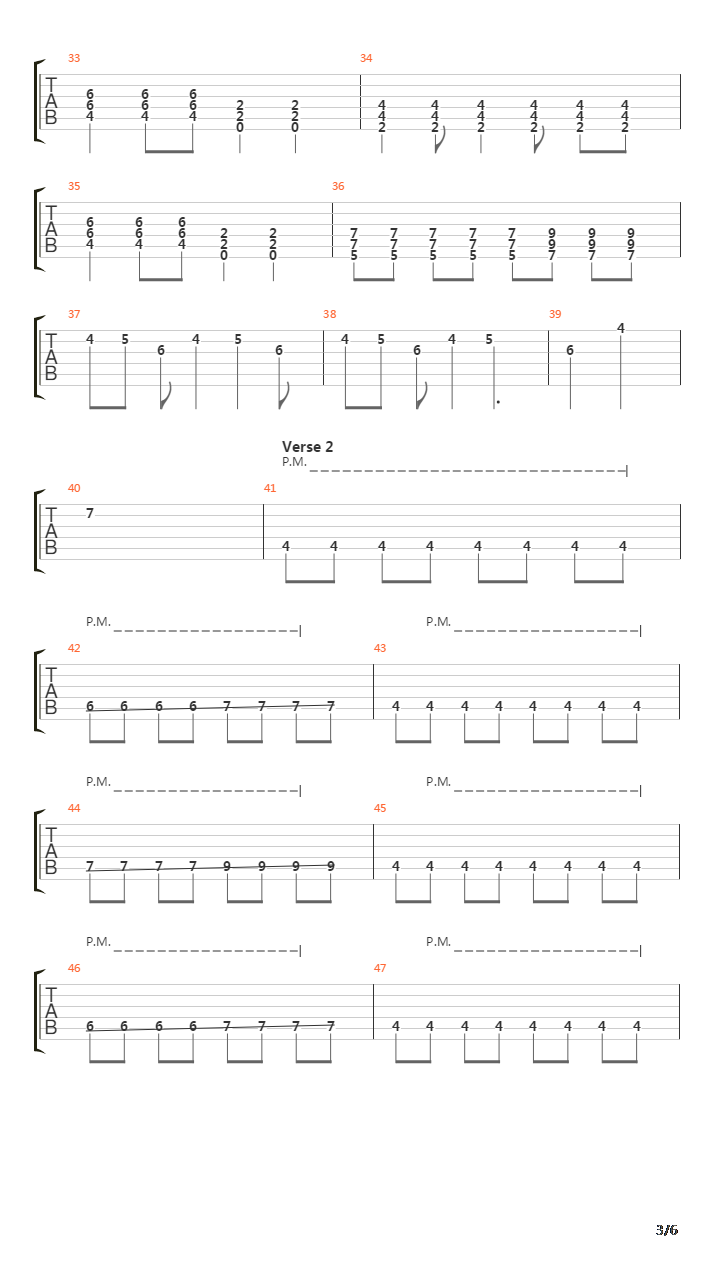 Mine吉他谱