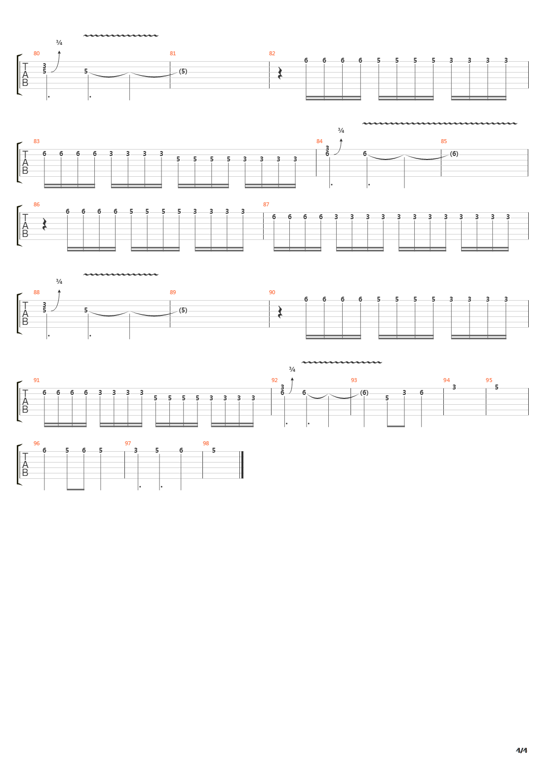 Penbaring吉他谱