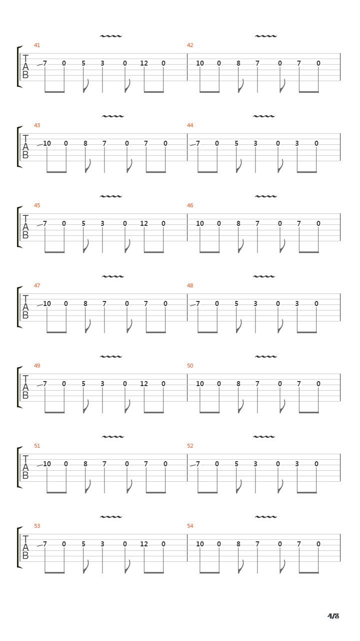 Penbaring吉他谱