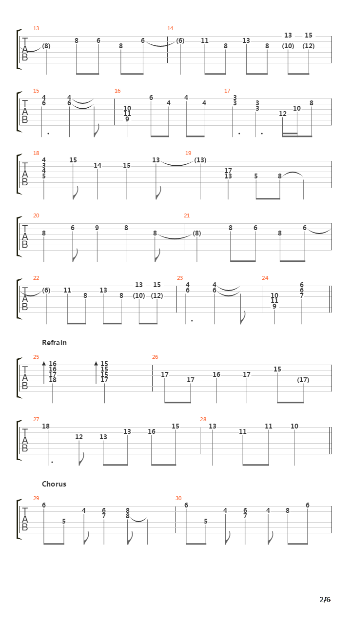 Hanggang Ngayon吉他谱