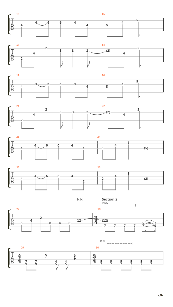 A Letter吉他谱
