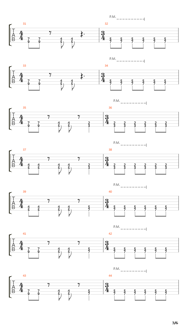 A Letter吉他谱