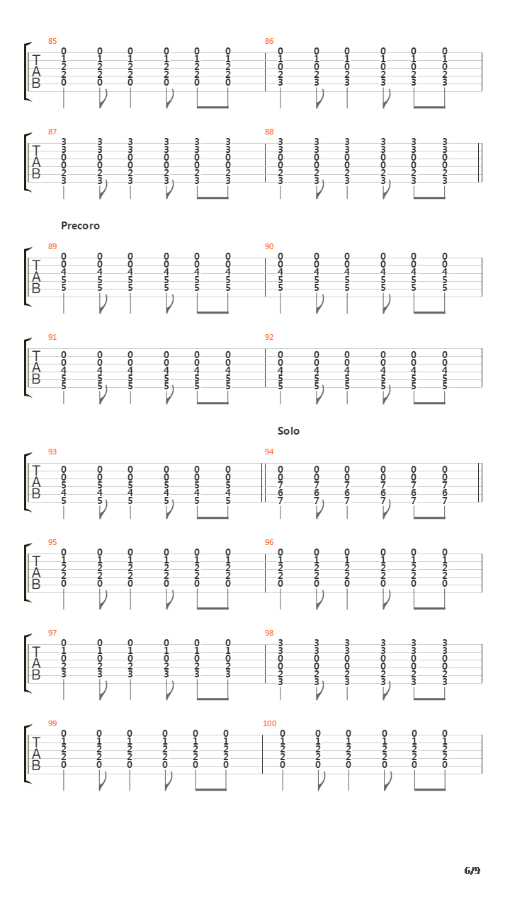 Mentira吉他谱